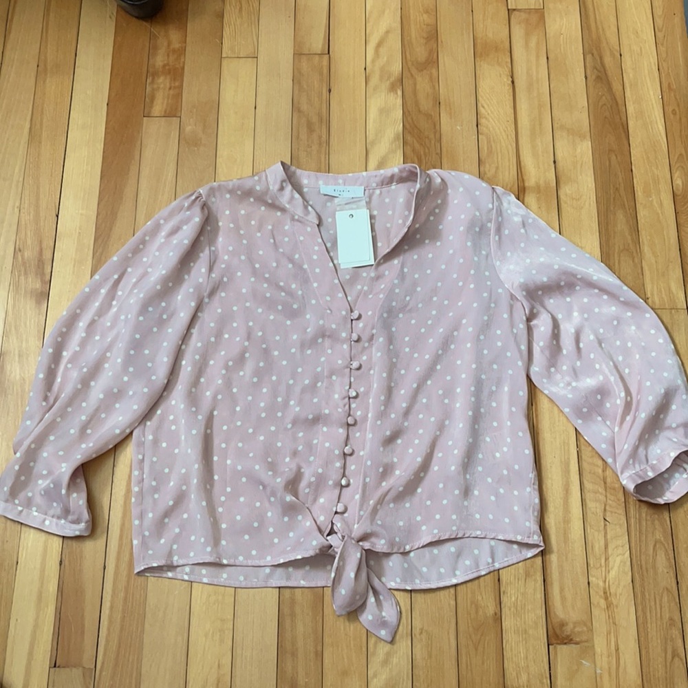polka dot shirt